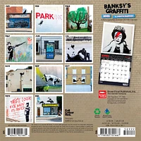Banksys Graffiti 2026 Mini Calendar - Online Exclusive