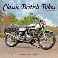 Classic British Bikes 2026 Wall Calendar
