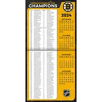 NHL Boston Bruins Mini 2025 Calendar