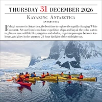 1000 Places To See Before You Die 2026 Box Calendar