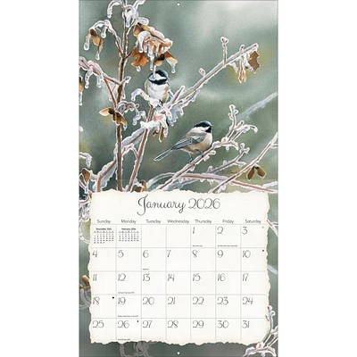 Songbirds 2026 Wall Calendar