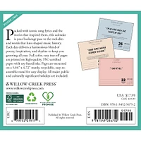 Lyrics To Live By 2026 Box Calendar - Online Exclusive
