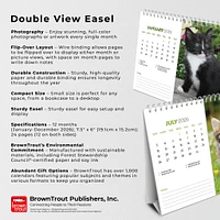 Kittens 2026 Double View Easel Calendar