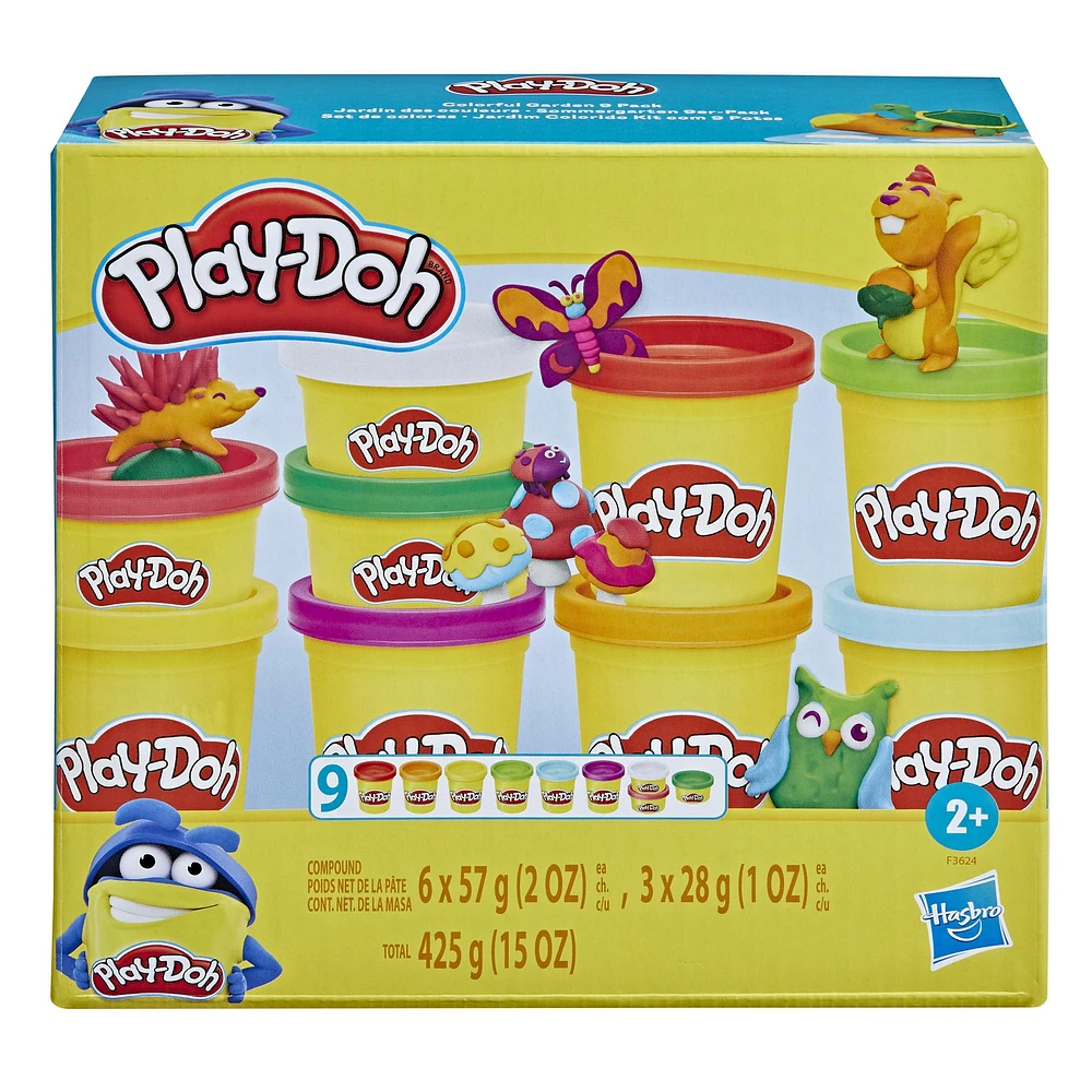 Playdoh Colorful Garden 9 piece pack