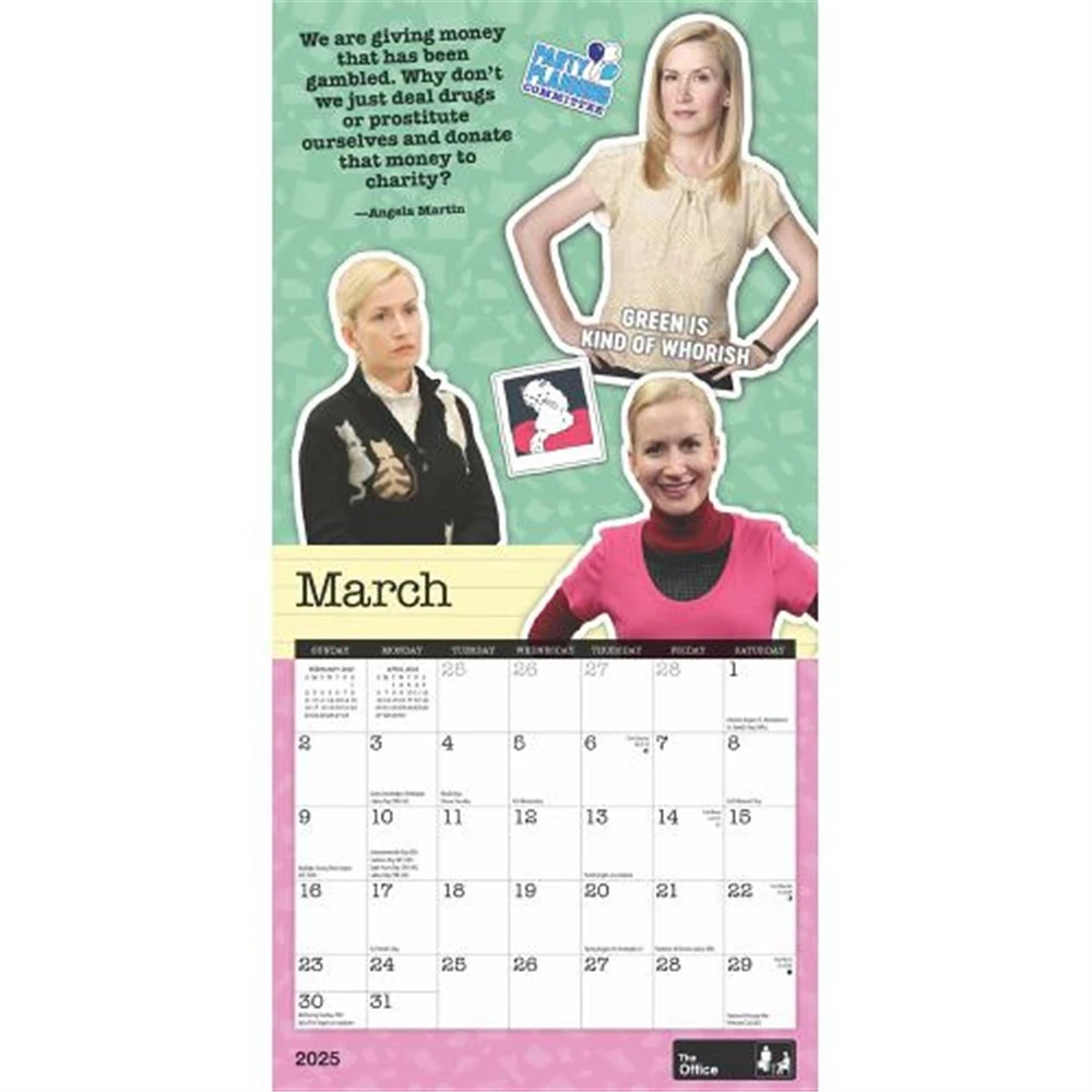 The Office Mini 2025 Calendar