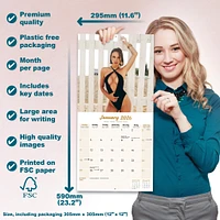 Girls 2026 Wall Calendar