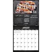 Mmmmmmmm Bacon 2026 Wall Calendar