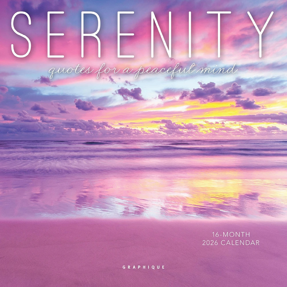 Serenity 2026 Mini Calendar - Online Exclusive