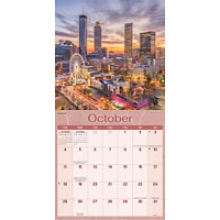 City Skylines 2026 Wall Calendar