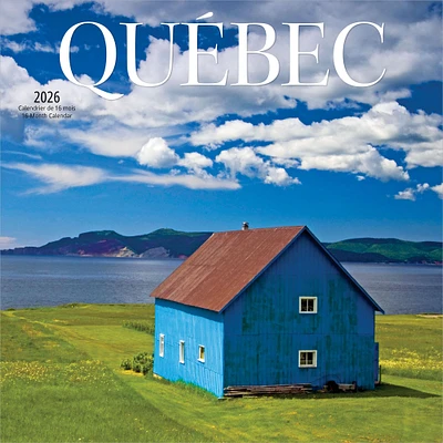 Quebec 2026 Wall Calendar