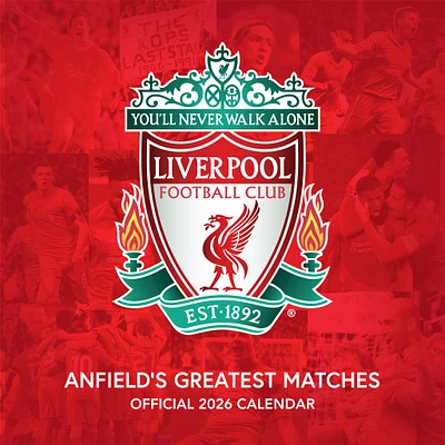 Liverpool 2026 Wall Calendar