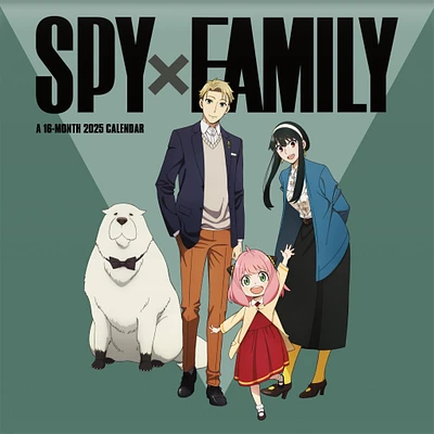 Spy X Family Wall 2025 Calendar