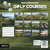 Sports Illustrated Golf Courses Exclusive with Print 2026 Deluxe Wall Calendar