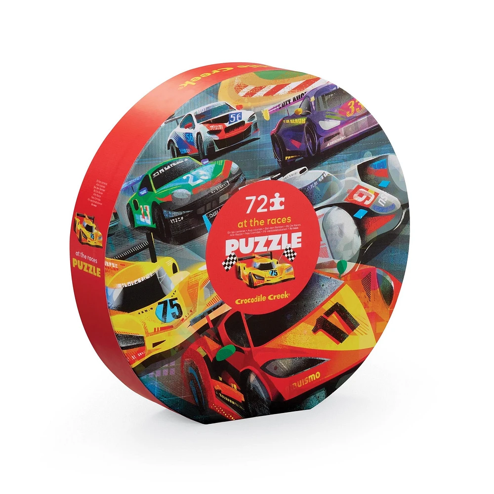 At the Races 72 Piece Puzzle