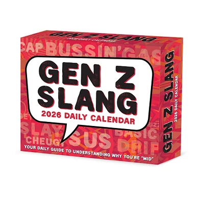 Genz Language 2026 Box Calendar