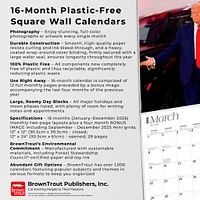 President Donald J Trump 2026 Wall Calendar - Online Exclusive