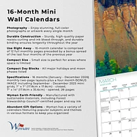 Group Of Seven AGO Bilingual 2026 Mini Calendar - Online Exclusive
