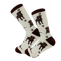 Happy Tails Socks - Labrador Chocolate Full Body Socks