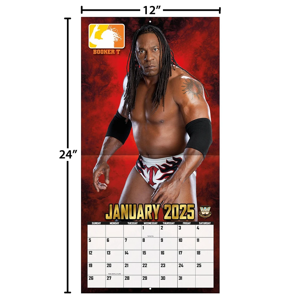 WWE Legends Wall 2025 Calendar - Online Exclusive