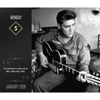 Elvis Presley 2026 Box Calendar