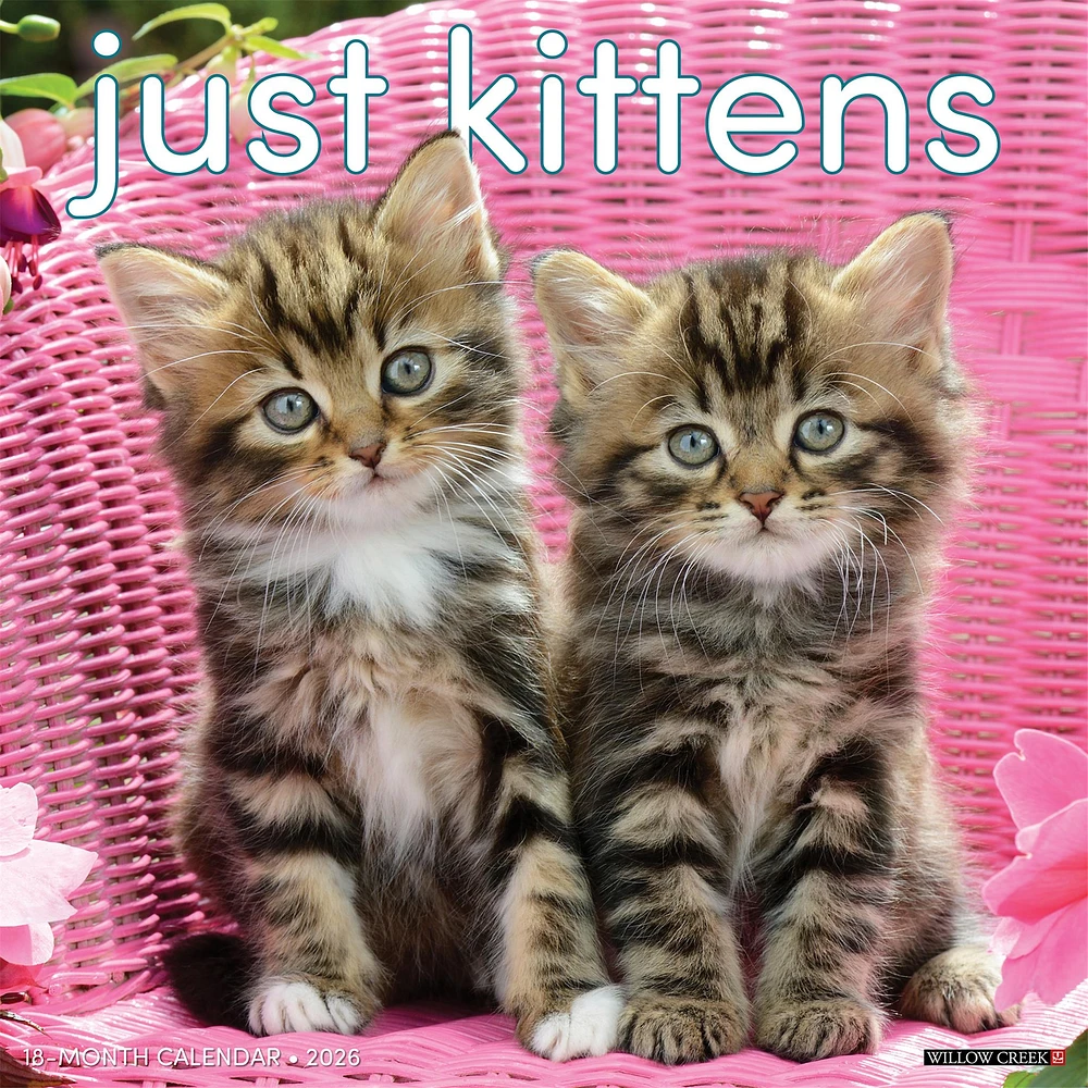 Just Kittens 2026 Wall Calendar