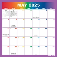 Rainbow Magic Grip Mini 2025 Calendar