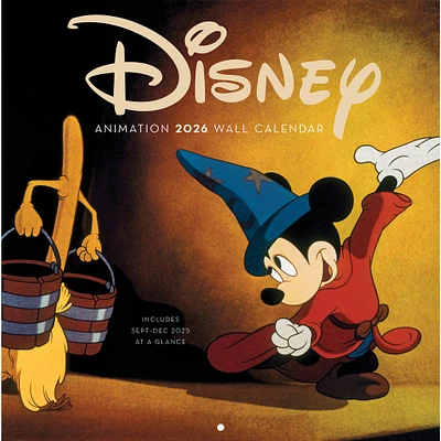 Disney Animation 2026 Wall Calendar - Online Exclusive