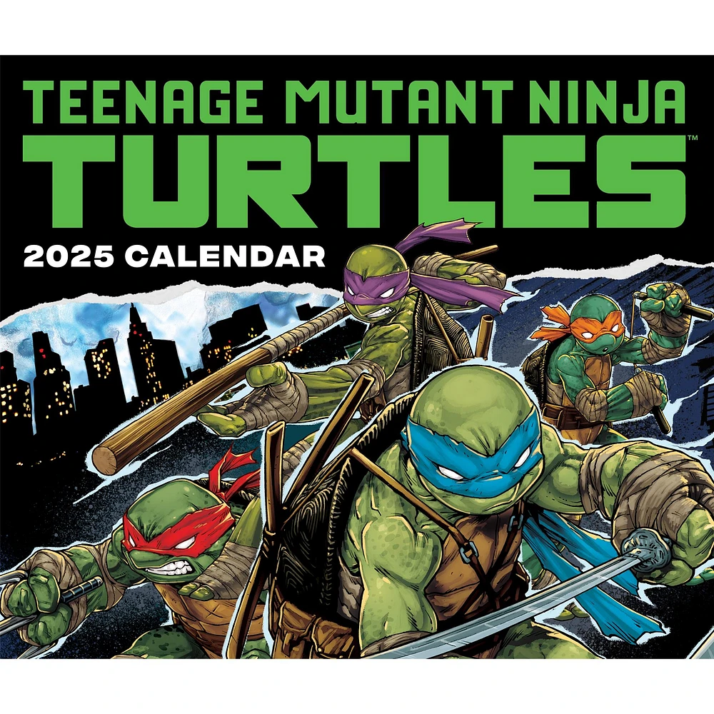 Tmnt The Comics Box 2025 Calendar