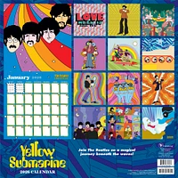 Beatles Yellow Submarine 2026 Wall Calendar - Online Exclusive