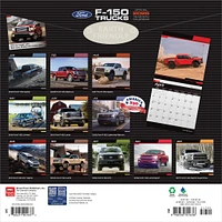 Ford F150 Trucks 2026 Wall Calendar