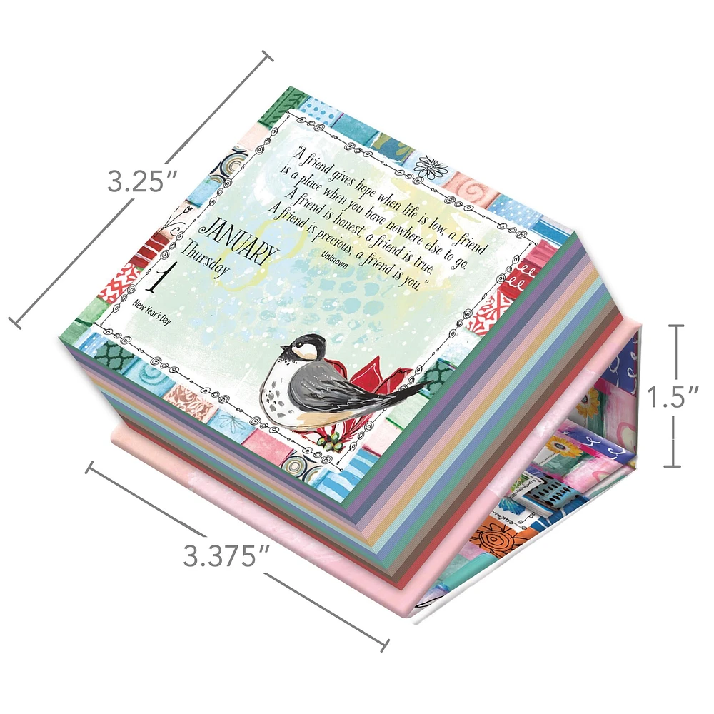 For A Dear Friend 2026 Small Box Calendar