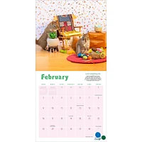 Secret Life Of Squirrels Wall 2025 Calendar