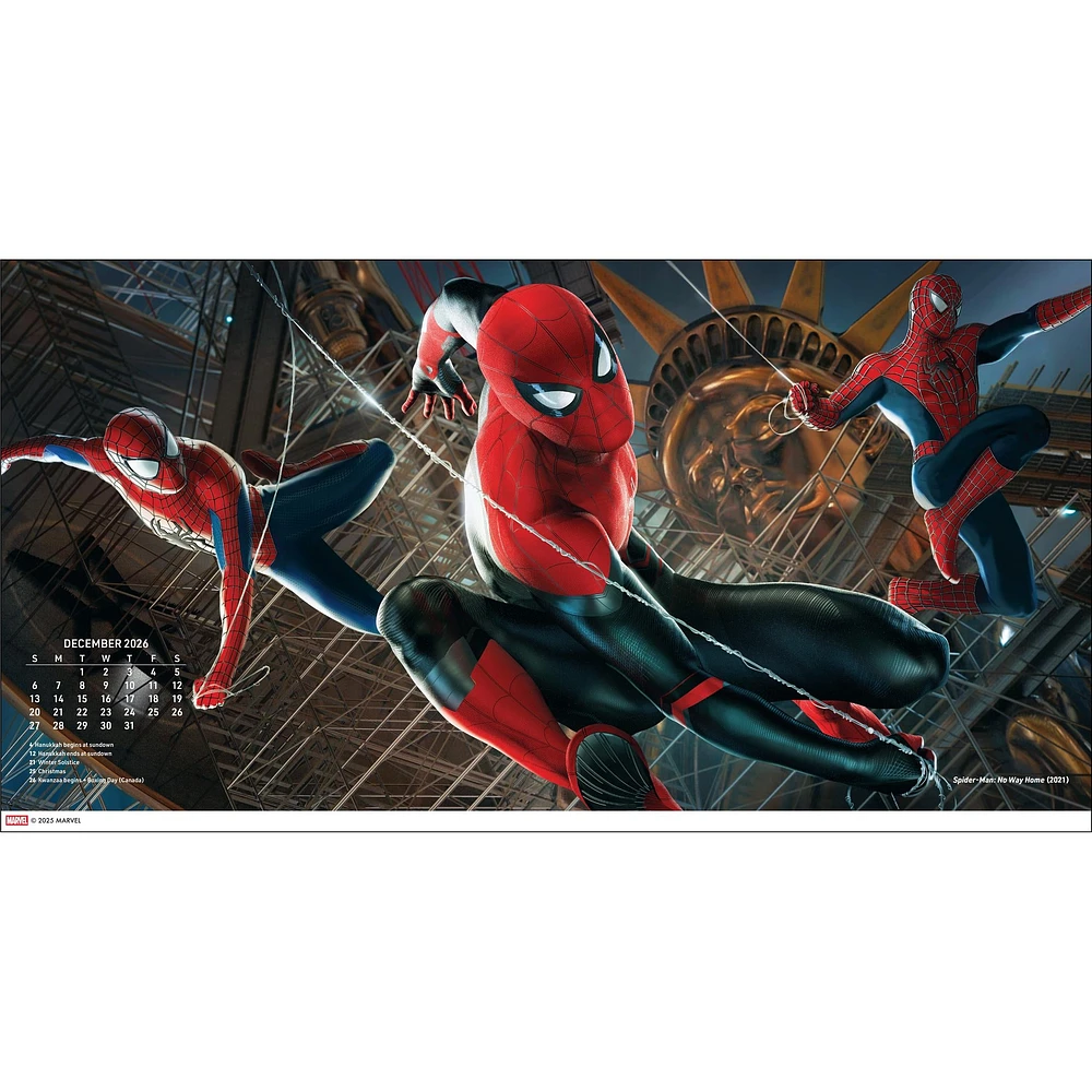 Marvel Studios The Art Of Ryan Meinerding 2026 Wall Calendar - Online Exclusive