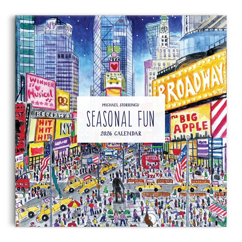 Michael Storrings Classic 2026 Wall Calendar - Online Exclusive