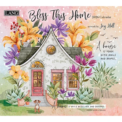 Bless This Home 2026 Deluxe Wall Calendar - Online Exclusive
