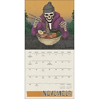Death Takes A Holiday 2026 Wall Calendar
