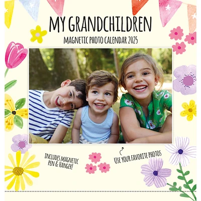 My Grandchildren Photo Magnetic Mini 2025 Calendar