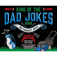 King Of The Dad Jokes 2026 Box Calendar