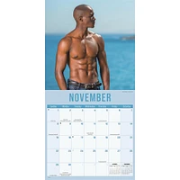 Hunks In Trunks 2026 Wall Calendar