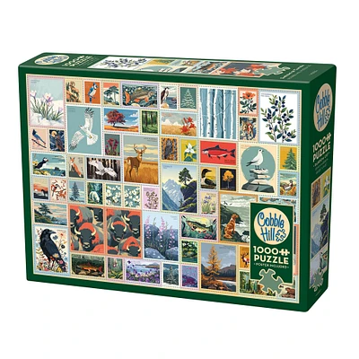 Emblems of Canada Exclusive 1000 Piece Puzzle Cobble Hill