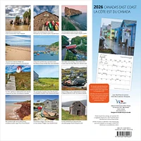 Canadas East Coast 2026 Wall Calendar