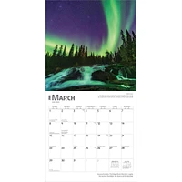 Aurora Borealis Bilingual 2026 Wall Calendar - Online Exclusive
