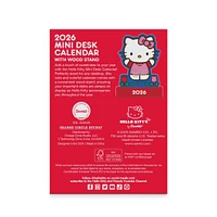 Hello Kitty Playful Pink Easel with Wood Stand 2026 Calendar - Online Exclusive