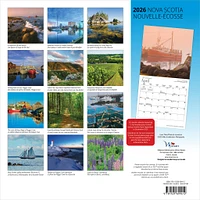 Nova Scotia 2026 Wall Calendar