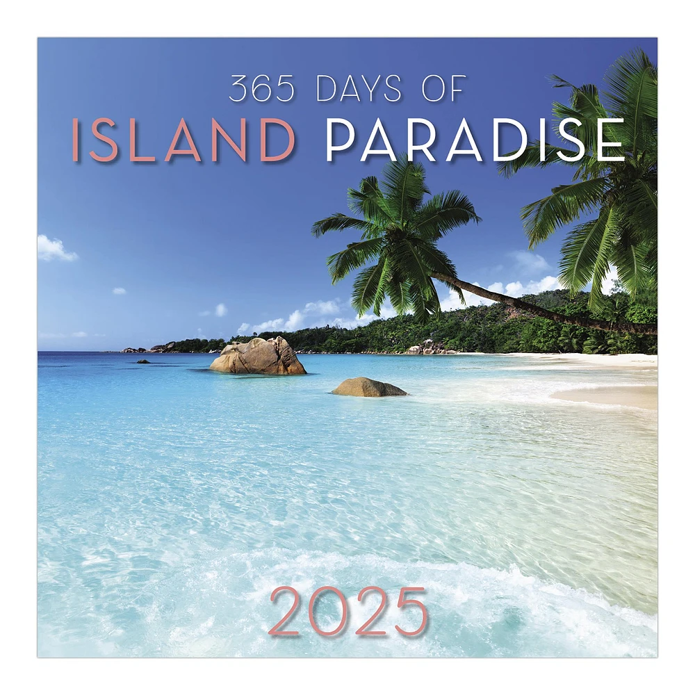 Island Paradise Box 2025 Calendar