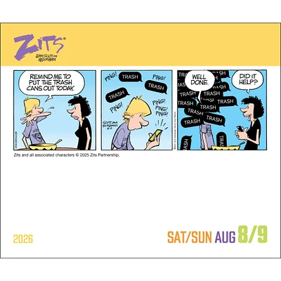 Zits 2026 Box Calendar