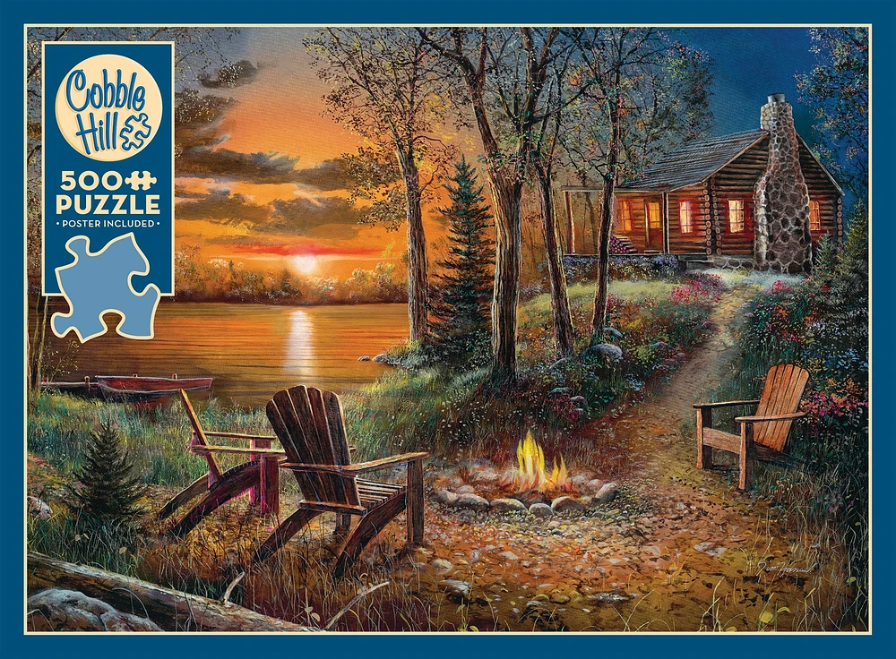 Fireside 500 Piece Puzzle