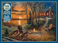 Fireside 500 Piece Puzzle