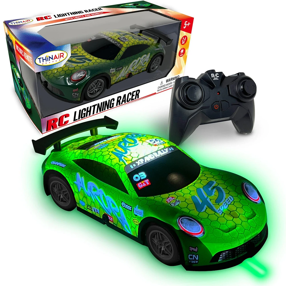 Green Lightning Racer
