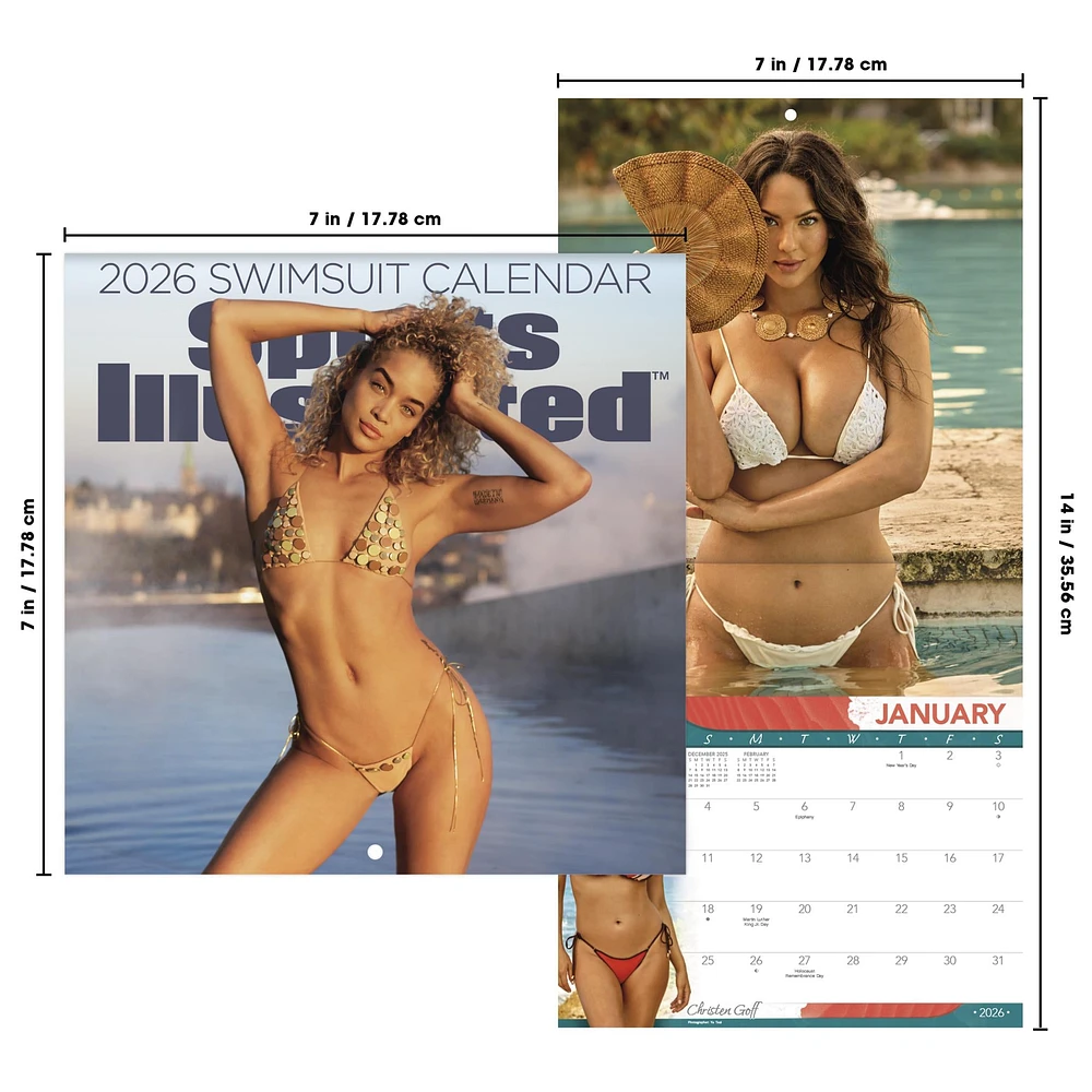 Sports Illustrated Swimsuit Exclusive 2026 Mini Calendar